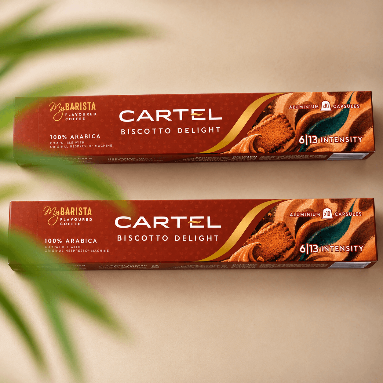 CARTEL Biscotto – Capsule - Compatibile cu aparatele Nespresso® Original